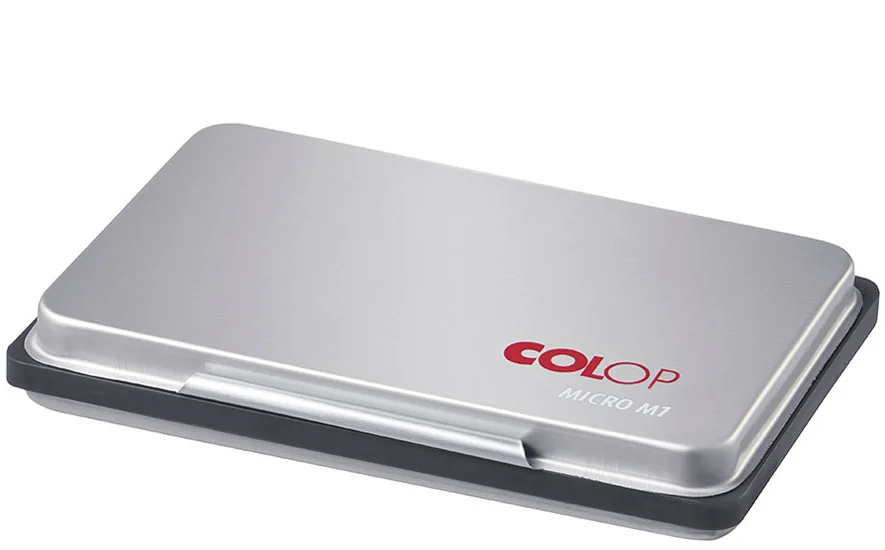 COLOP Tampon encreur 'MICRO M1', (L)90 x (P)50 mm, bleu