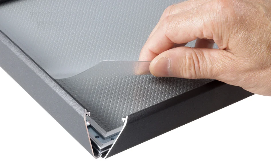 EUROPEL Film antireflet pour cadre porte-affiche, A3, 0,5 mm