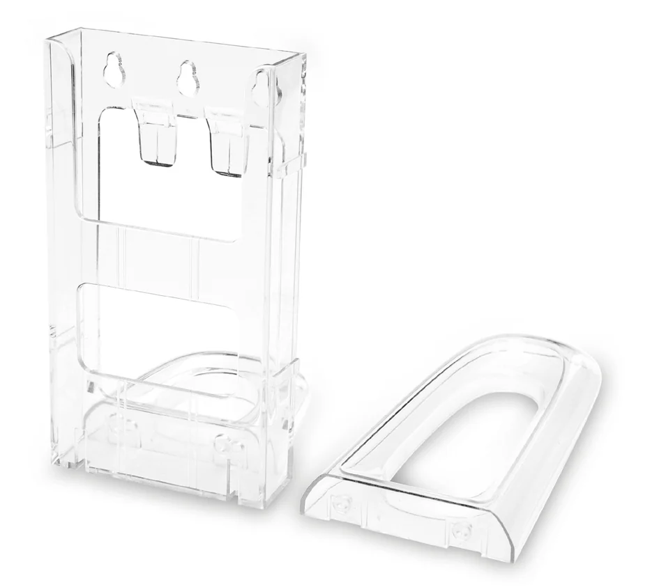 deflecto Socle pour porte-brochures Lit-Loc, transparent