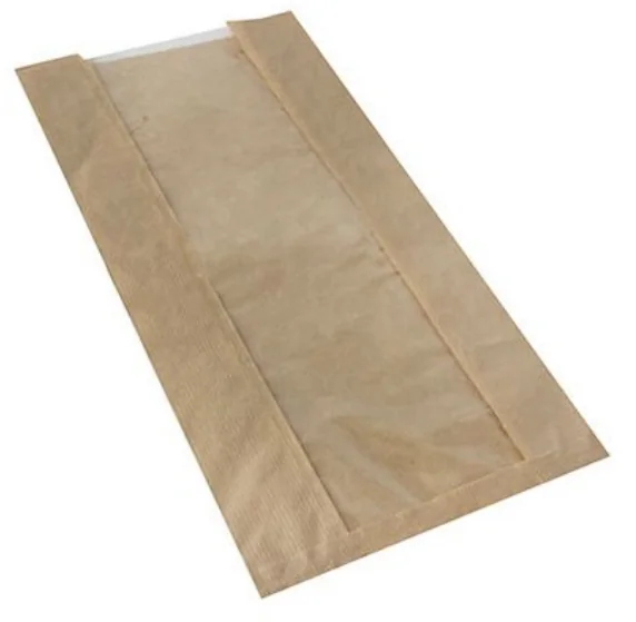 STARPAK Sachet à pain 'pure', 470 x 200 x 90 mm, marron