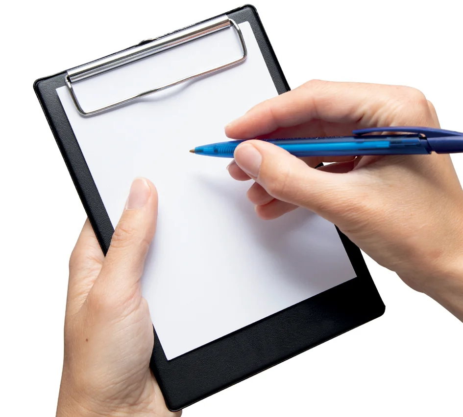 MAUL Porte-bloc plastifié, A6, noir