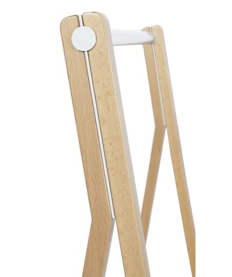 ALBA Vestiaire 'SLEEK', mobile, (H)1.490 mm, bois / blanc Grand Paris Fournitures ALBA Vestiaire 'SLEEK', mobile, (H)1.490 mm, bois / blanc – Image 3