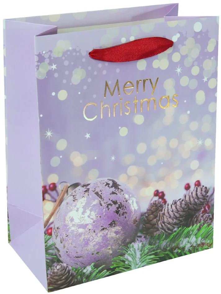 sigel Sac cadeau de Noël 'Charmful Christmas', petit