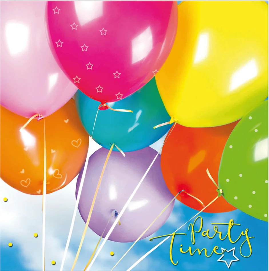 SUSY CARD Carte de voeux 3D 'Ballons'