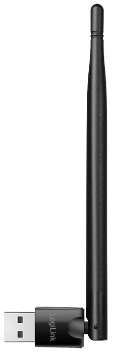 LogiLink Adaptateur USB-Bluetooth 5.3 avec antenne, noir