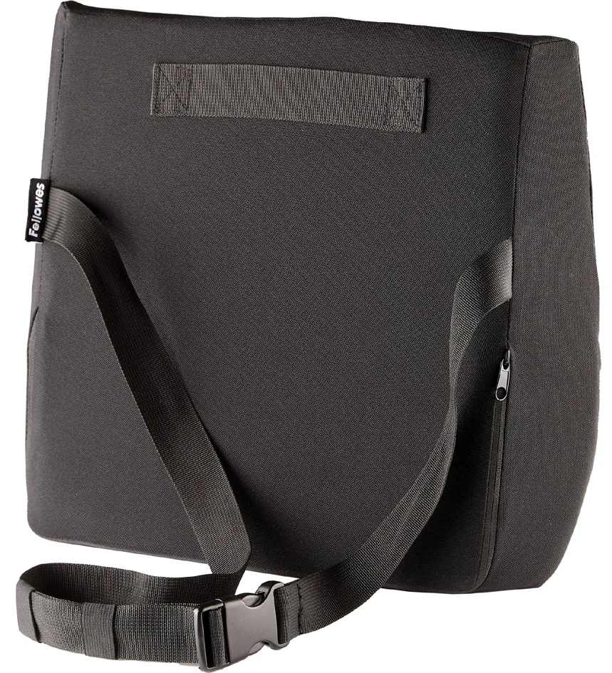 Fellowes Coussin de dossier confort Breyta, noir