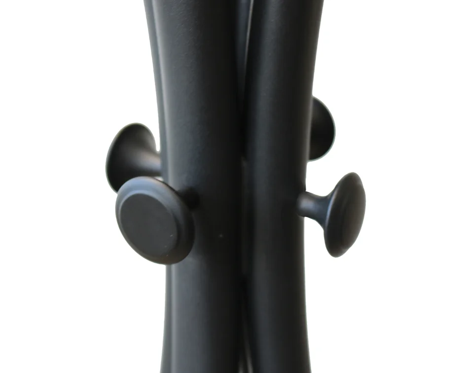 UNiLUX Portemanteau TOTEM, hauteur: 1.750 mm, noir Grand Paris Fournitures UNiLUX Portemanteau TOTEM, hauteur: 1.750 mm, noir – Image 3