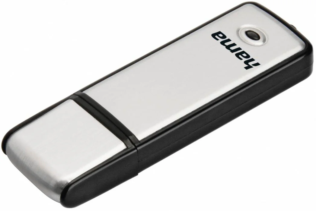 hama Clé USB 2.0 'Fancy', 128 GB, noir/argent