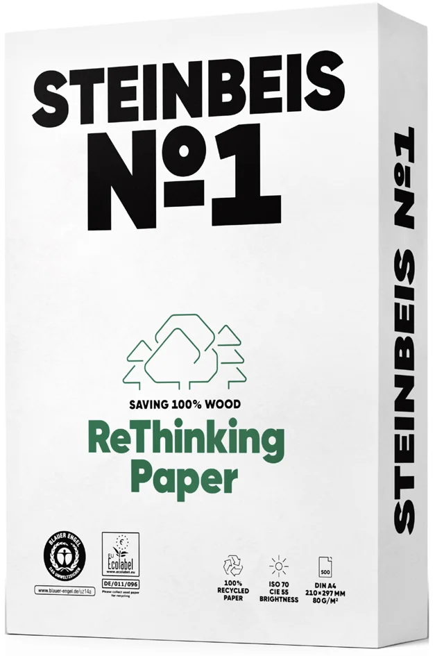 Steinbeis Papier multifonction No.1, A4, 80 g/m2, blanc