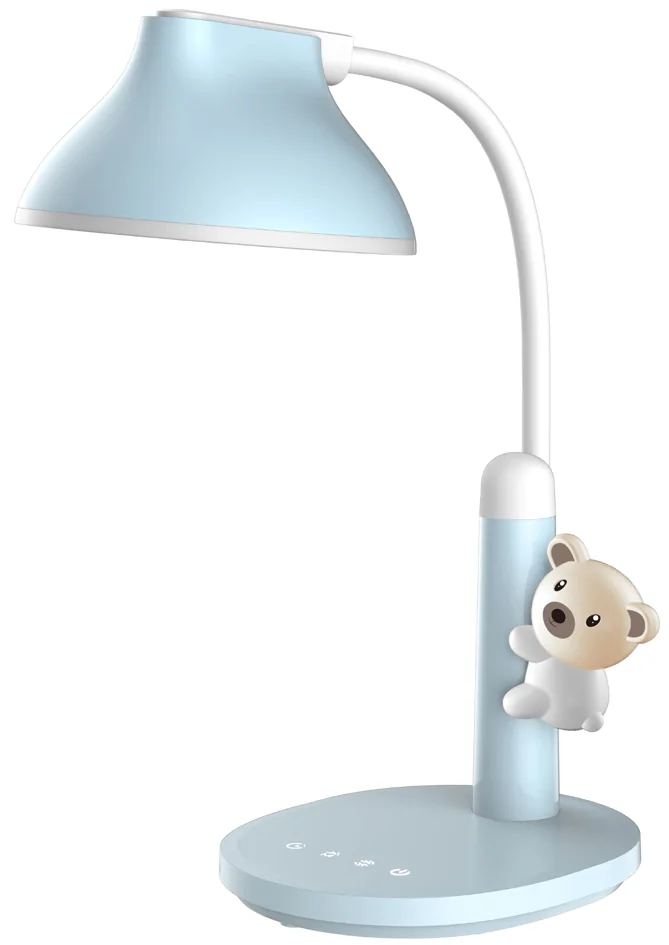 Hansa Lampe de bureau à LED Twinkel, pied, bleu clair Grand Paris Fournitures Hansa Lampe de bureau à LED Twinkel, pied, bleu clair – Image 3