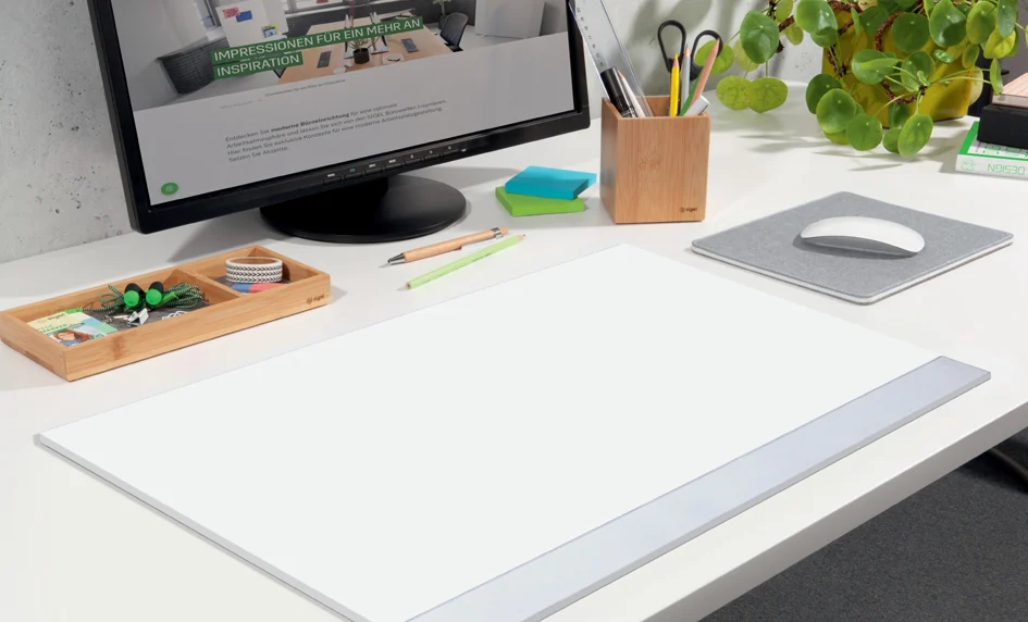 sigel Sous-mains bloc papier 'Protect', blanc uni
