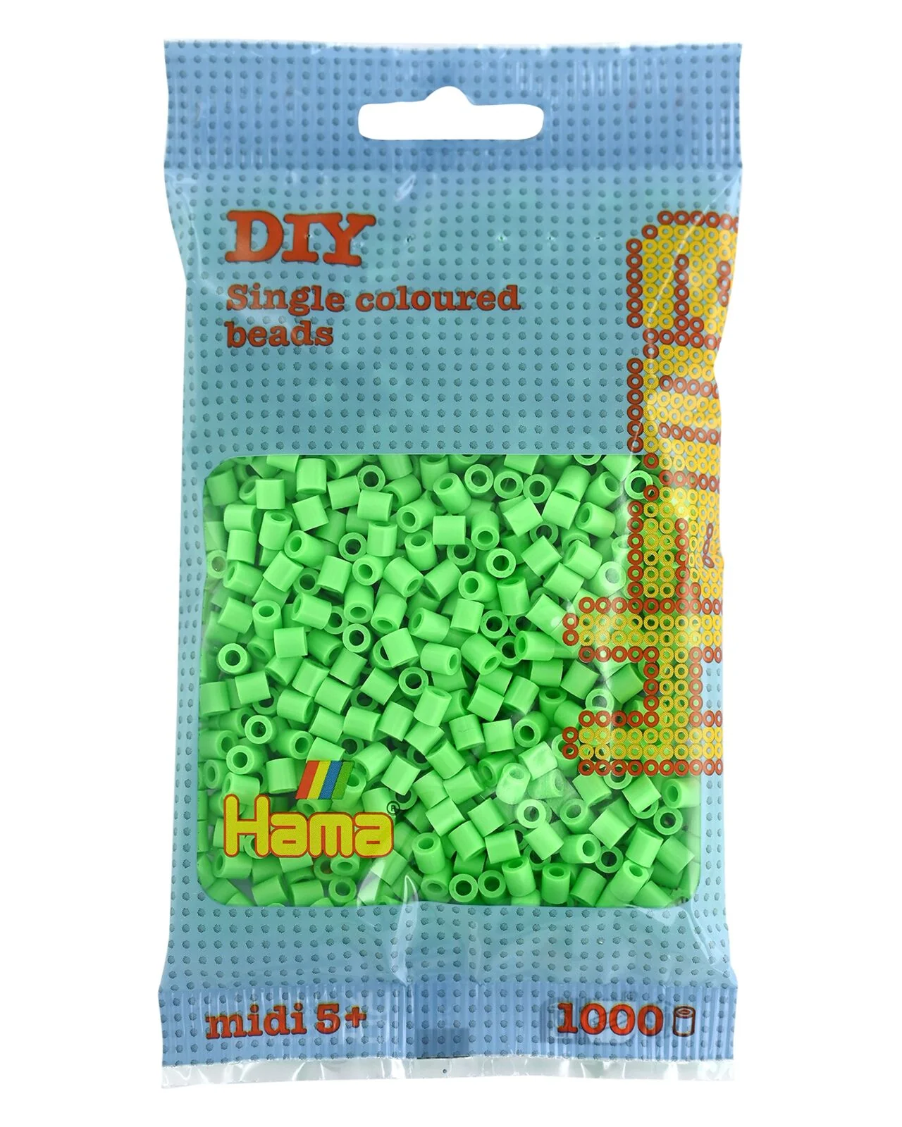 Jeu Créatif Perles à Repasser, 3000 Perles Hama Midi, Achat Perles Hama Midi Couleurs Assorties Loisirs Creatifs 201 67 5237