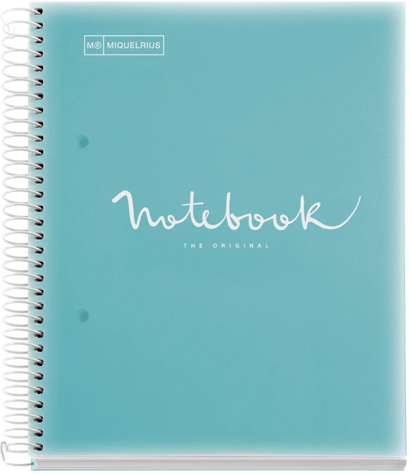 MIQUELRIUS Cahier à spirale 'Notebook EMOTIONS', A5, rose