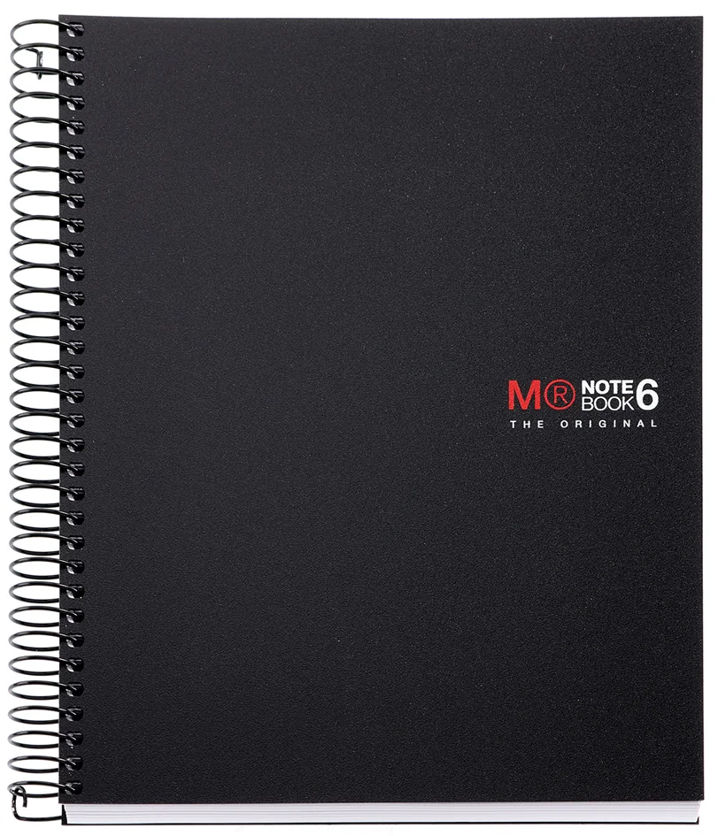 MIQUELRIUS Cahier à spirale 'Notebook THE ORIGINAL', A5,noir Grand Paris Fournitures MIQUELRIUS Cahier à spirale 'Notebook THE ORIGINAL', A5,noir – Image 4