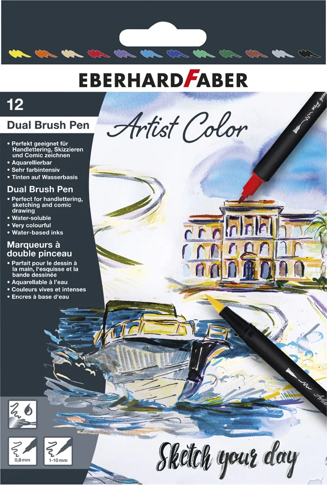 EBERHARD FABER Feutre double Artist Color Dual Brush Pen