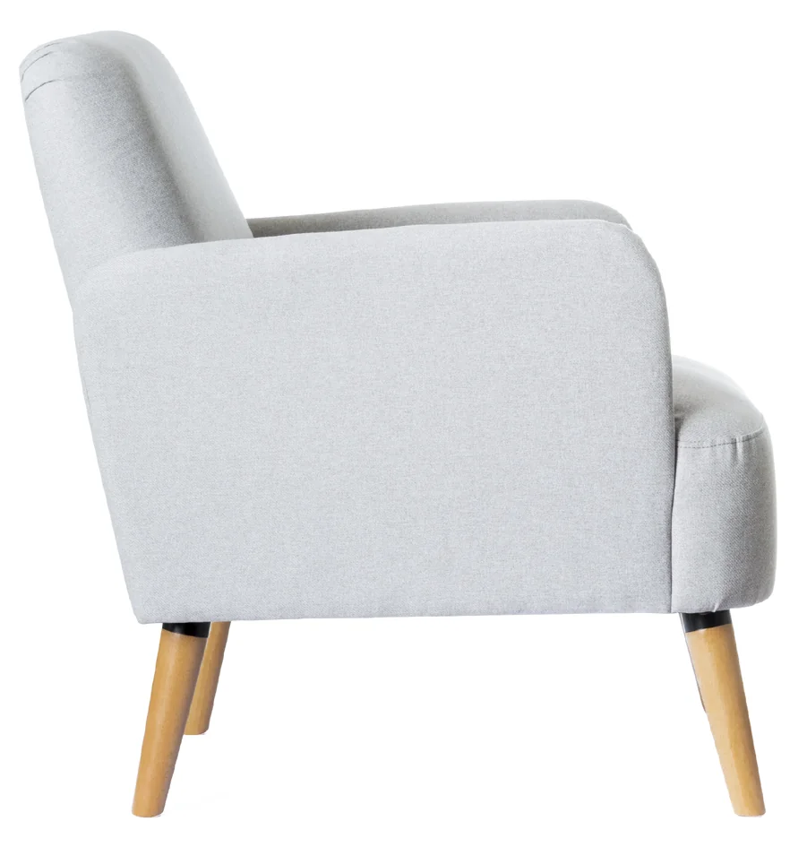 PAPERFLOW Fauteuil visiteur Brooks, anthracite