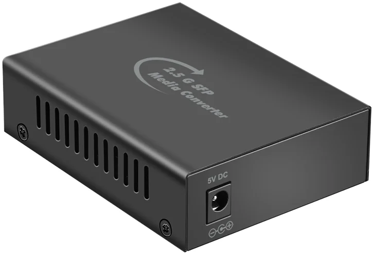 LogiLink Convertisseur média 2,5 Gigabit, RJ45/SFP, noir