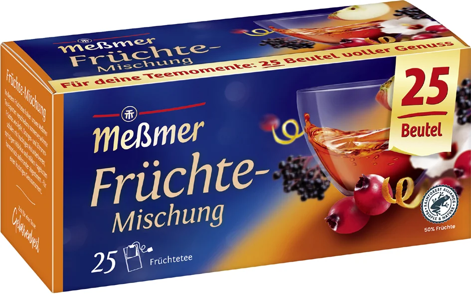 Meßmer Thé 'mélange de fruits', paquet de 25