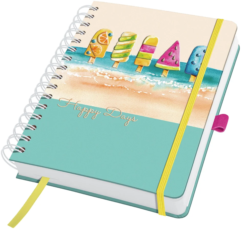sigel Carnet à spirale Jolie Inspire 'Summer Breeze', A5 Grand Paris Fournitures sigel Carnet à spirale Jolie Inspire 'Summer Breeze', A5 – Image 3