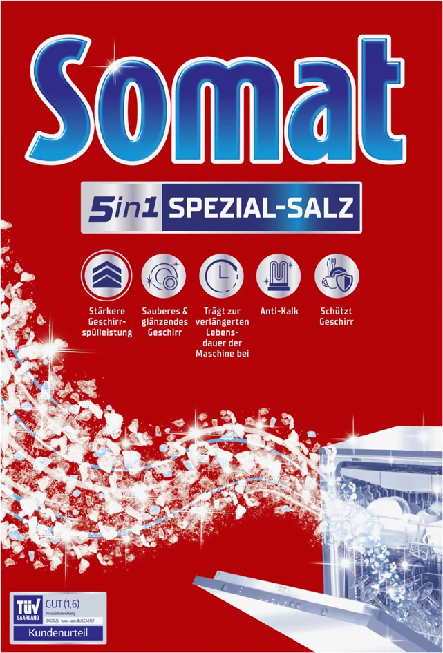 Somat Sel régénérant 5 en 1 SPEZIAL, carton de 1,2 kg