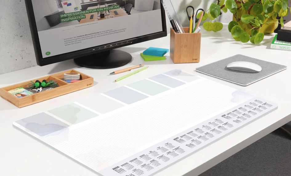 sigel Sous-main bloc papier 'Pastel Planner', 595 x 410 mm