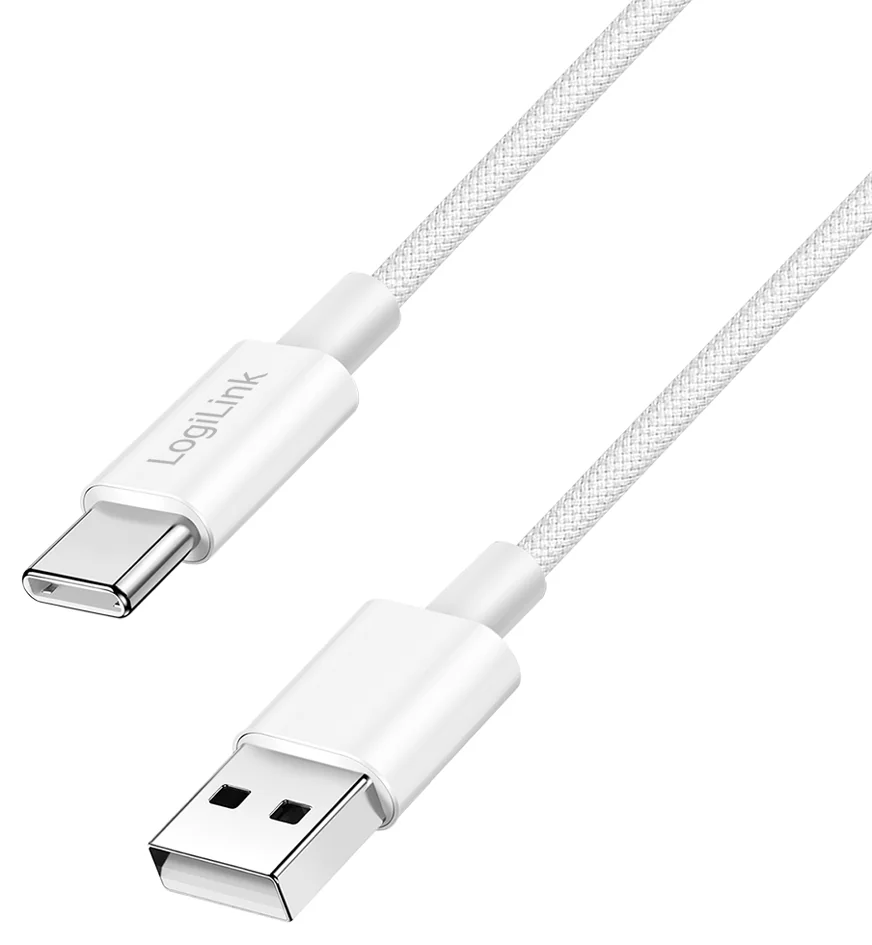 LogiLink Câble USB 2.0, USB-A - USB-C, 0,5 m, bleu