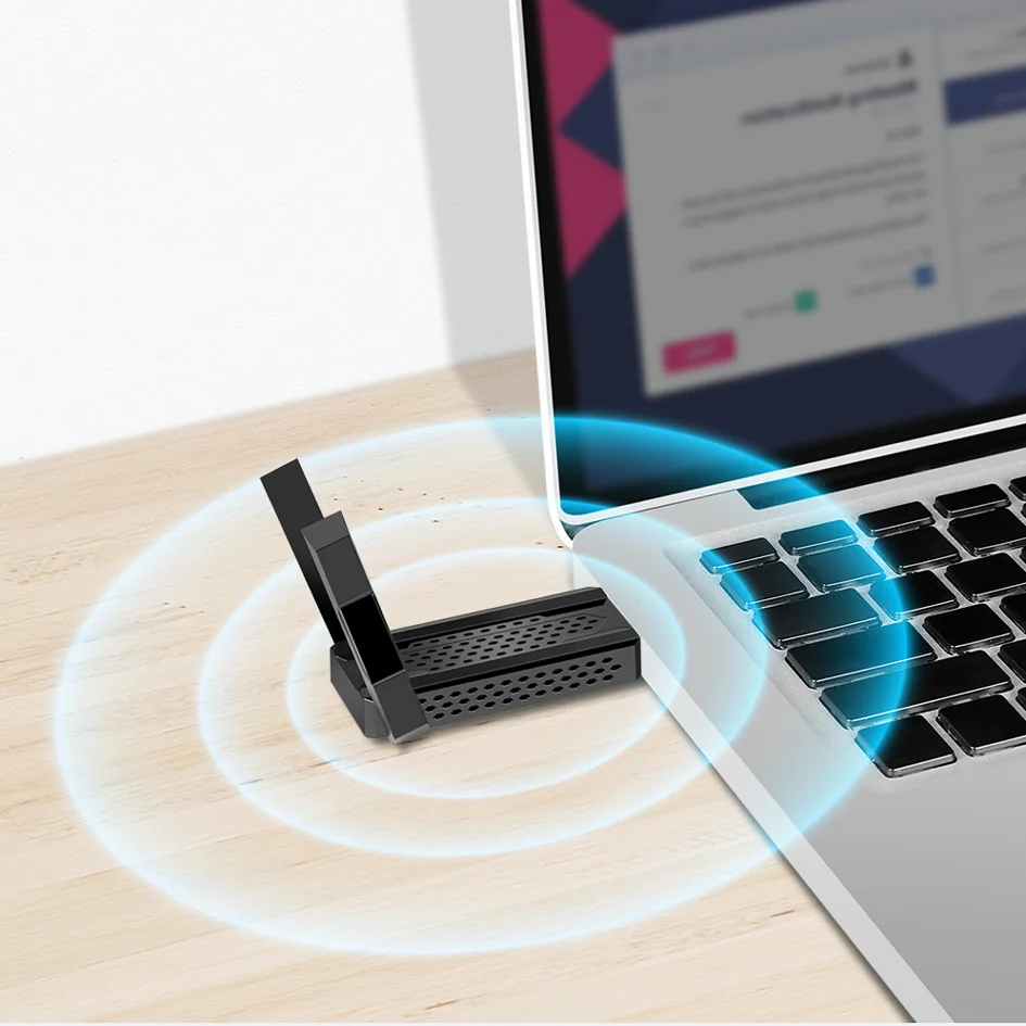 LogiLink Adaptateur WiFi USB 3.0, avec antennes, 5,8 GHz