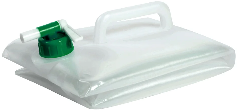 EDA Jerrican pour eau avec robinet, 15 litres, pliable