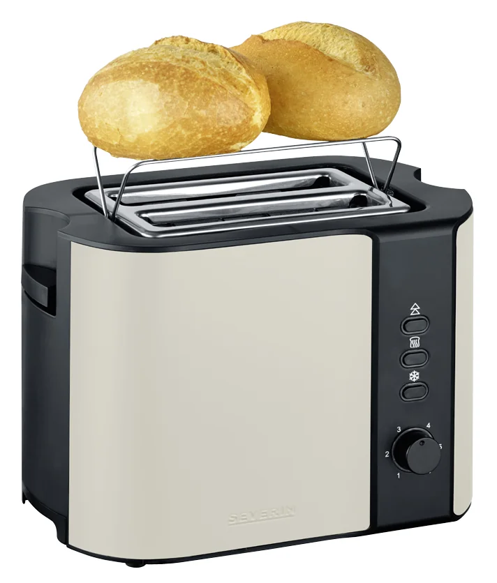 SEVERIN Grille-pain 2 tranches AT 9576, Dusty Beige